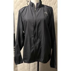 Adidas Own The Run Black Full Zip Lightweight Running Windbreaker Small (S98103)